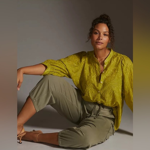Anthropologie Tops - Pilcro embroidered blouse